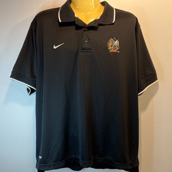 Nike Hockey Men's North Dakota Fighting Sioux UND Sports Polo Shirt - Size XL - Picture 1 of 6